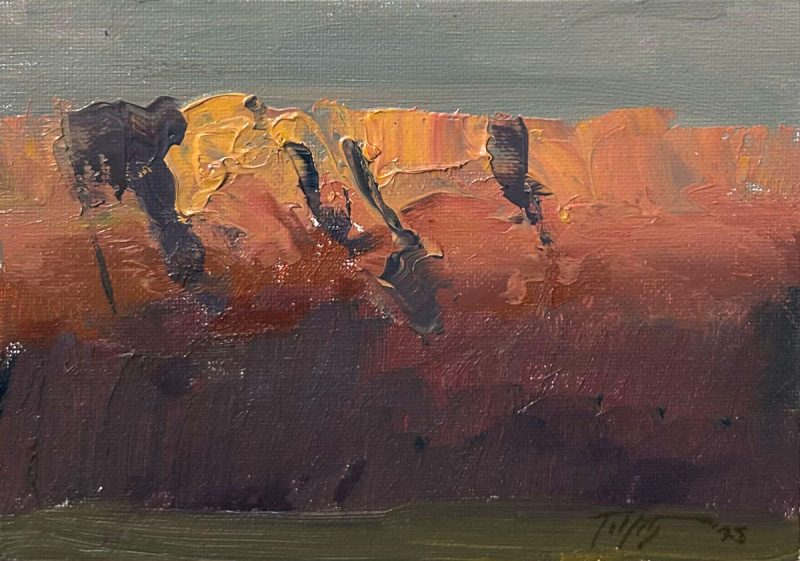 "First Light at Vermillion Cliffs"