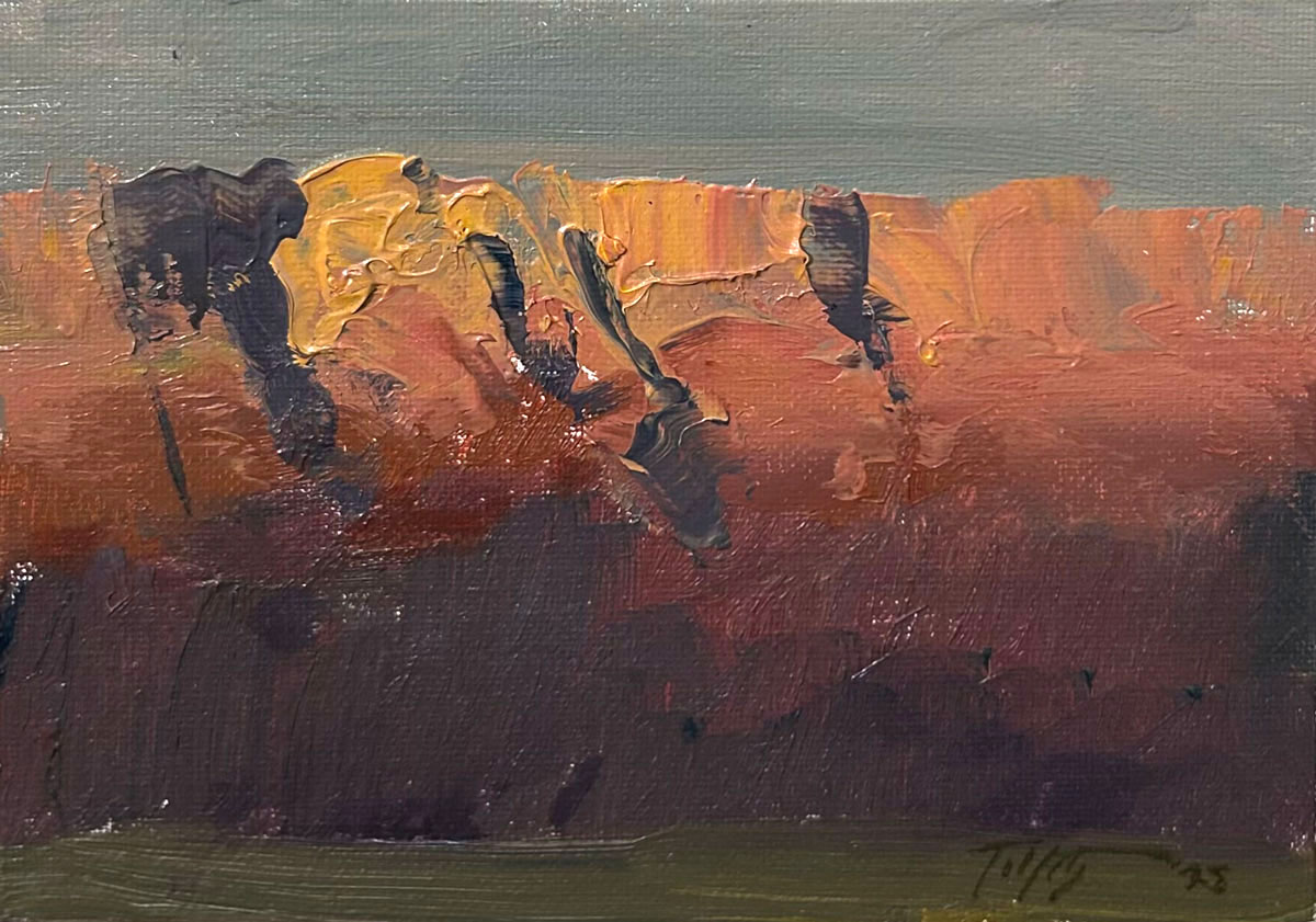 "First Light at Vermillion Cliffs"