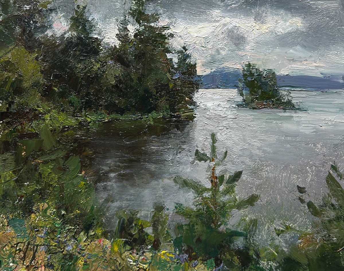 "Rock Island Bay, Tupper Lake"